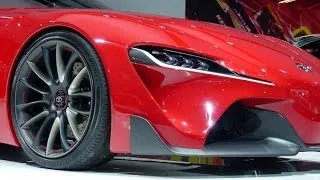 The Crazy Cool Toyota FT-1 Concept Revealed at the Detroit Auto Show