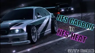 Need for Speed: HEAT - CARBON in NFS HEAT?!! (Cross Corvette vs. BMW M3 GTR)