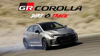 2023 Toyota GR Corolla: Driving on the Track and Dirt With Ken Gushi