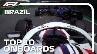 Shunts At The Start And The Top 10 Onboards | 2023 Sao Paulo Grand Prix | Qatar Airways