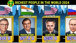 🤑 Rich People in the world 2024 |Top 100 Billionaire by ranking|3d Comparison