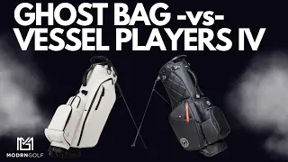 GHOST GOLF BAG -VS- VESSEL PLAYERS IV 4 STAND BAG // 2024 REVIEW // THE BEST BAG IN 2024?