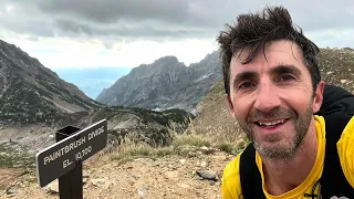 Paintbrush Canyon-Cascade Canyon Loop run Grand Teton NP (video & pics)