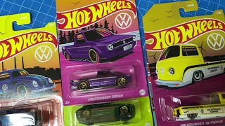 Hot Wheels Volkswagen Collection Mix Case Unboxing (2022)