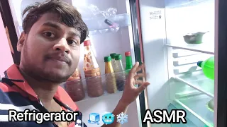 ASMR IN Refrigerator 🧊🥶