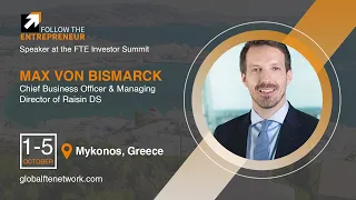 Max von Bismarck - The Future of Open Banking - FTE Investor Summit 2021 in Mykonos, Greece