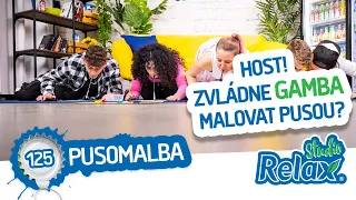 HOST! Maty Gamba a malování pusou!🎨 Studio Relax - Díl 125.