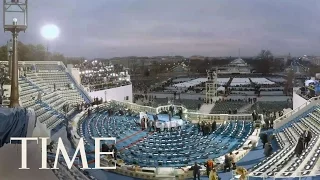 Donald Trump Inauguration Time-Lapse At Capitol In VR | 360 Video | TIME