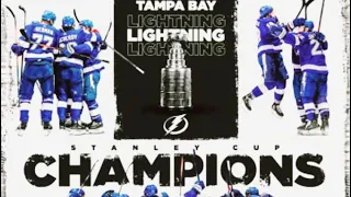 Tampa Bay Lightning 2020 Stanley Cup Champions Tribute