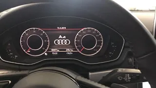 Audi A4 8W Test zegarów VCDS kodowanie