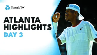 Eubanks vs Nakashima EPIC; De Minaur, Kokkinakis, Nishioka in Action | Atlanta 2023 Day 3 Highlights