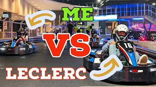 Wheel to wheel with Charles Leclerc!!