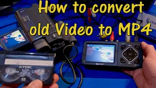 BEST WAY to CONVERT VHS, Beta, Hi8 & 8mm into DIGITAL MP4 files!  (ClearClick Converter Review) ✔💾🖥📼