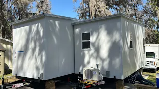 Add Square Footage w/the Add-I-Box!! Incredible Tiny Home Tour in Florida - See How it’s Attached