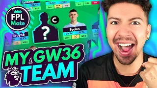 FPL GW36 TEAM SELECTION | Bench Headaches! 🤯 | Gameweek 36 Squad - Fantasy Premier League 2023/24