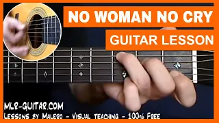 Bob Marley - No Woman No Cry Guitar Tutorial