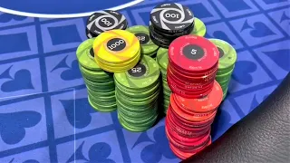 Guy hits ONE OUTER AGAIN but I still Cashout BIG--Plus a HUGE ANNOUNCEMENT! Very Special Poker Vlog