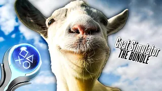 GOAT SIMULATOR + All DLCs - 100% Platinum Walkthrough No Commentary (PS5)