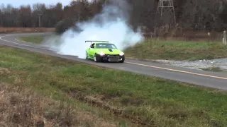 Turbo 5.3 350z burnout