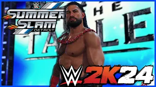 WWE 2K24 Universe Mode Episode 1: SummerSlam!!