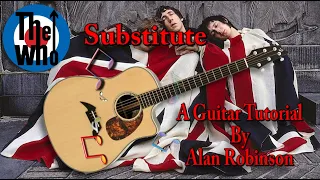 Substitute - The Who - Acoustic Guitar Lesson (2021 version ft. my son Jason on lead etc.)