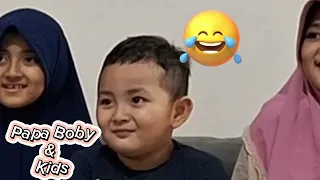 Papa Boby & Kids "Kuis Murajaah Jus 30 endingnya bikin ngakak😅🤣😂🤣"