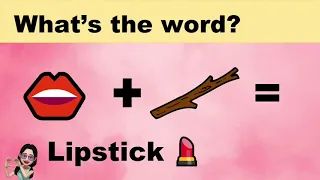 15 compound word riddles (emoji)