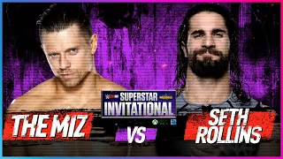 THE MIZ vs. SETH ROLLINS: Semis - WWE 2K18 Superstar Invitational Tournament