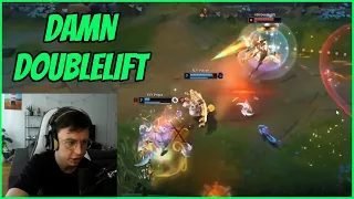 Caedrel Reacts To Doublelift Smurfing In LCS