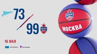 #Highlights: Zenit - CSKA. Semifinals Game 5