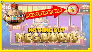 ONLY MEGAWAYS!! Max Free Spins & HUGE Base Hit! 🐆