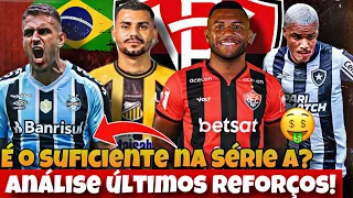 🔴😱 O PACOTÃO FINAL DE REFORÇOS PARA O VITÓRIA NA SÉRIE A! É O SUFICIENTE PARA O BRASILEIRÃO? ANÁLISE