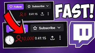 How To Grow On Twitch FAST in 2024 - UNDER 5 Minutes UPDATED