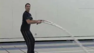 Battling Ropes Double Arm Wave by Dr. Mike Martino