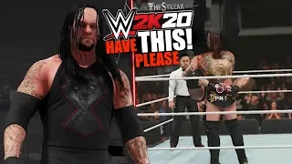 WWE 2K20 NEED THIS! Defeat The Streak But In 2K19! (Challenged By CM Pulse)