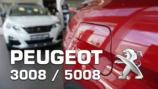 Новый Peugeot 3008 и 5008 - знакомство / интерьер/экстерьер