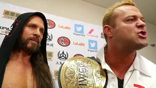 12/11 WORLD TAG LEAGUE - 9th match : Post-match comments [English subs]