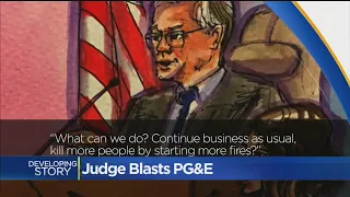 Judge Blasts PG&E For Role In Destructive Wildfires