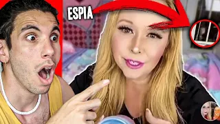 un HOMBRE está ESPIANDO a esta NIÑA y su MADRE...😨 (pide AYUDA) | Bebopandbebe