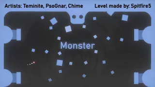 Monster | Teminite, PsoGnar, Chime (Project Arrhythmia level made by Spitfire5)