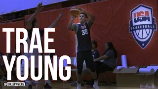 #2 2017 PG Trae Young Is a DEADLY Shooter! | USA Men's Junior National Team Camp Mini-Mixtape