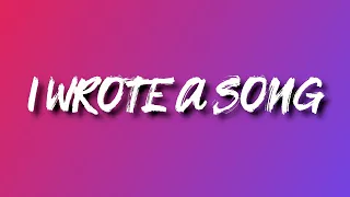 Mae Muller - I Wrote A Song (lyrics)