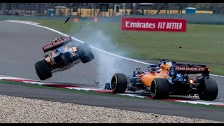 Lando Norris Top 5 biggest crashes/incidents.