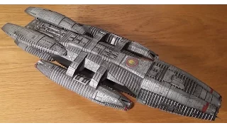 Moebius models Battlestar Galactica kit review and build review