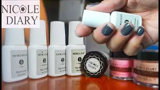 Nicole Diary Dip Powder Kit How To At Home Review