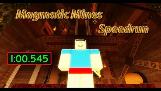 Speedrunning Magmatic Mines [1:00:545] - Flood Escape 2