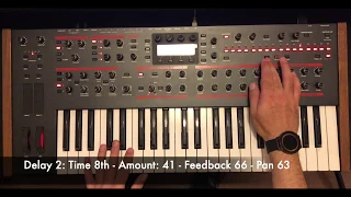 Dsi Pro-2 Kraftwerk-The Robots Bassline step by step