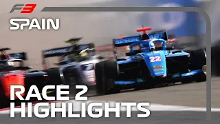 F3 Race 2 Highlights | 2020 Spanish Grand Prix