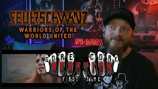 First Time Reaction | Feuerschwanz - Warriors Of The World United (Manowar Cover)