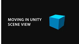 Navigate in Unity 2021 Scene View - Select, Look Around, Pan, Zoom In & Out, Flying mode/FPS mode